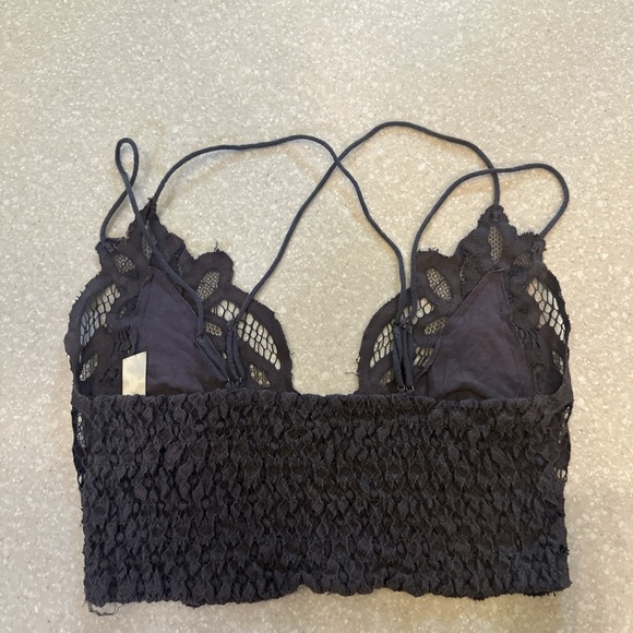 Free People Bralette Sz M Taupe - Picture 4 of 4
